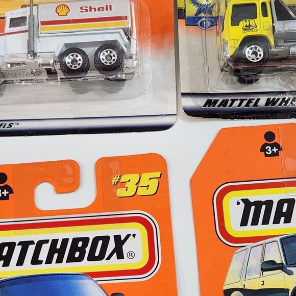 Matchbox Work Trucks Peterbilt Volvo Bedford Tanker Garbage Diecast Cars Lot MOC - Picture 10 of 15